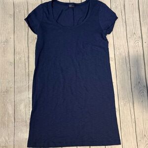 GAP navy  Blue Short Sleeve t-shirt dress